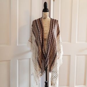 Lightweight Wrapin metallic tones.